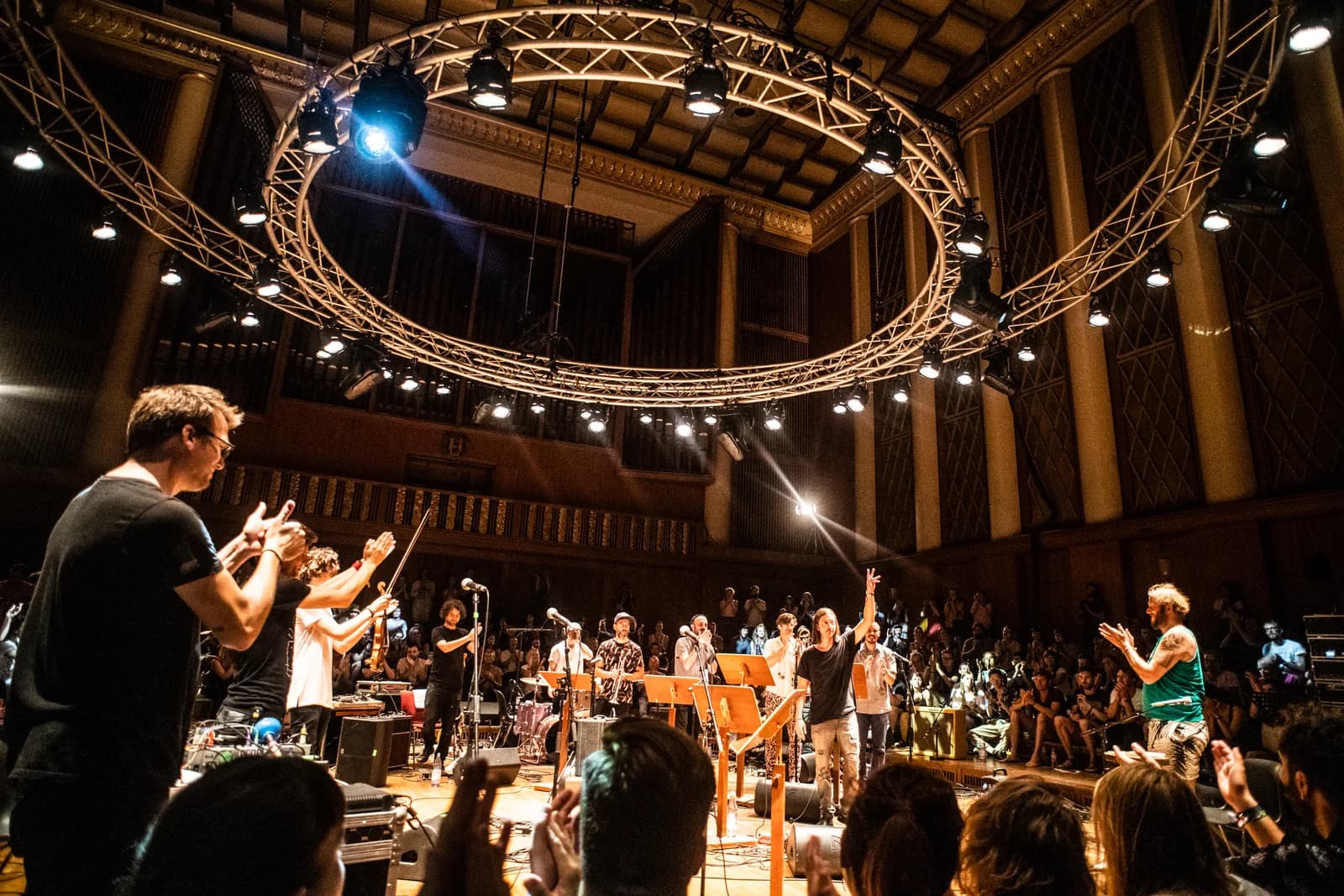CJ Camerieri ensemble at PEOPLE / Michelberger Festival